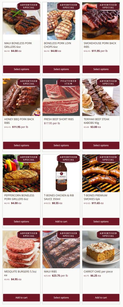 T-Bone's Flyer May 13 to 19
