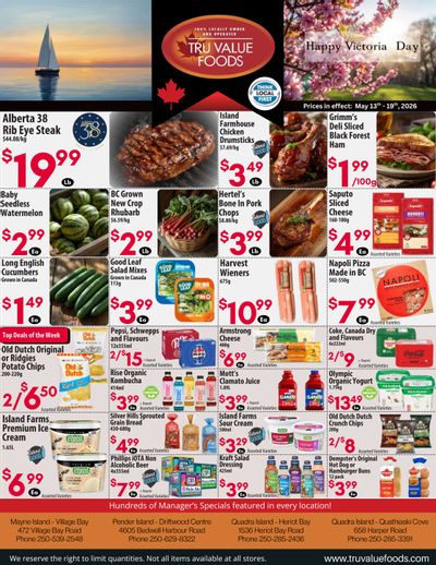 Tru Value Foods Flyer May 13 to 19