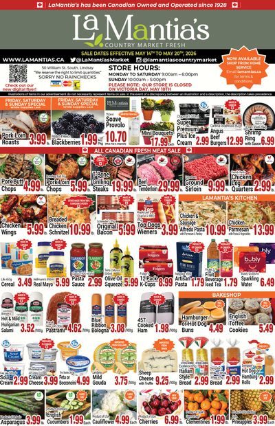 LaMantia's Flyer May 14 to 20
