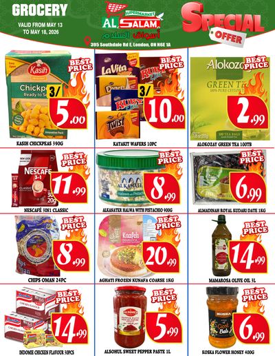 Al-Salam Supermarket Flyer May 13 to 18