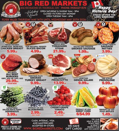 Big Red Markets Flyer May 14 to 20