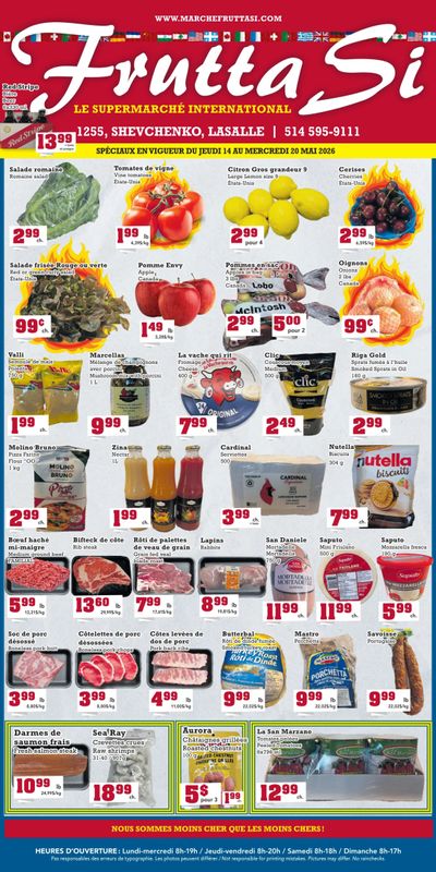 Frutta Si Flyer May 14 to 20