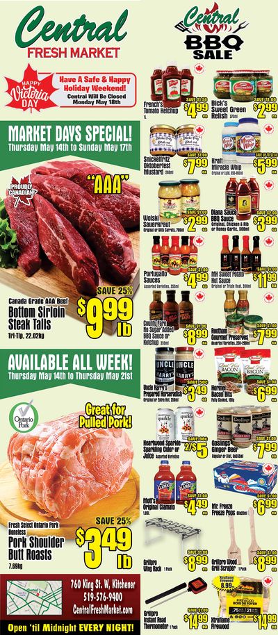 Central Fresh Market Flyer May 14 to 21