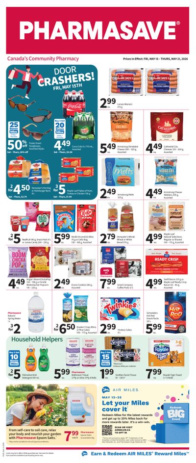 Pharmasave (Atlantic) Flyer May 15 to 21