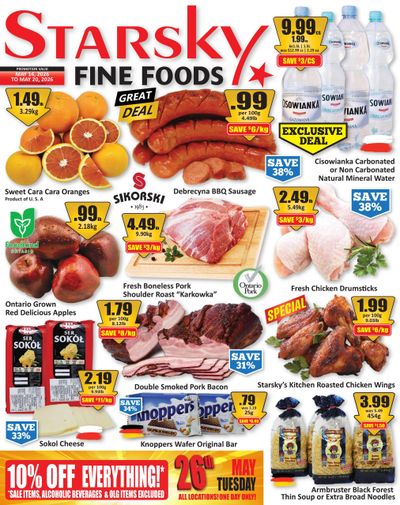 Starsky Foods Flyer May 14 to 20