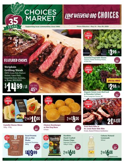 Choices Market Flyer May 14 to 20