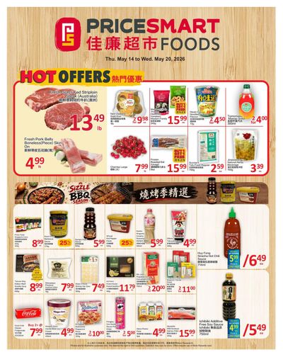 PriceSmart Foods Flyer May 14 to 20