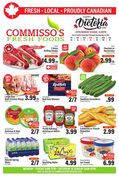 Commisso's Fresh Foods Flyer May 15 to 21