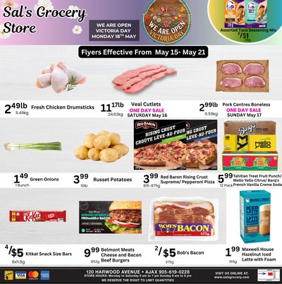 Sal's Grocery Flyer May 15 to 21