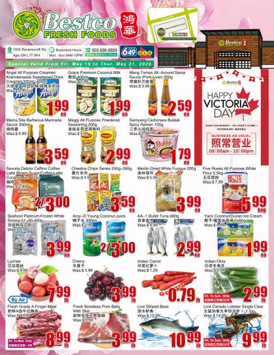 BestCo Food Mart (Ajax) Flyer May 15 to 21