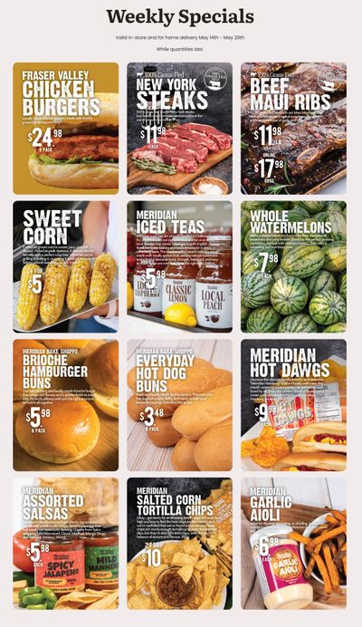 Meridian Farm Market Flyer May 14 to 20