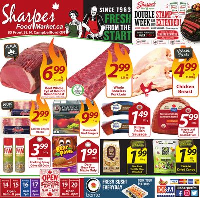 Sharpe's Food Market Flyer May 14 to 20
