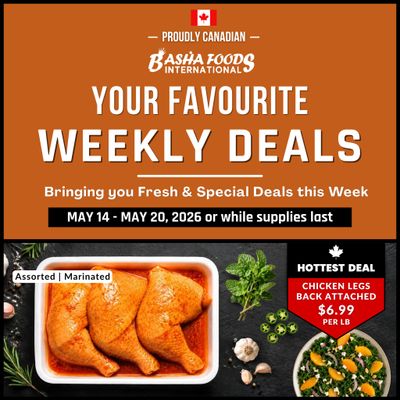 Basha Foods International Flyer May 14 to 20