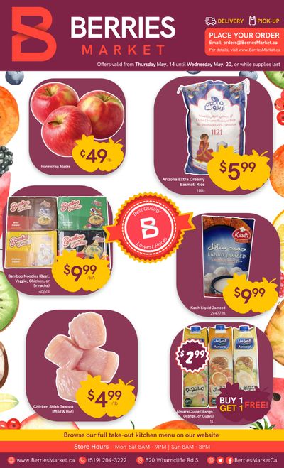 Berries Market Flyer May 14 to 20