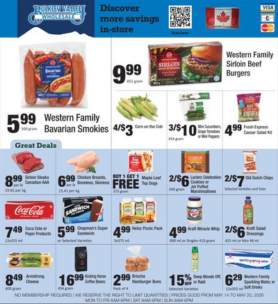 Bulkley Valley Wholesale Flyer May 14 to 20