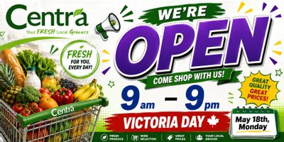 Centra Foods (Barrie) Flyer May 15 to 21