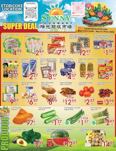 Sunny Foodmart (Etobicoke) Flyer May 15 to 21