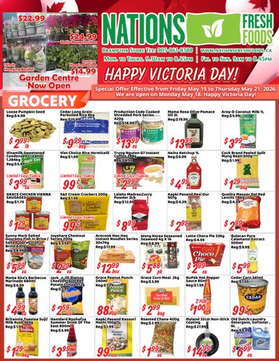 Nations Fresh Foods (Brampton) Flyer May 15 to 21