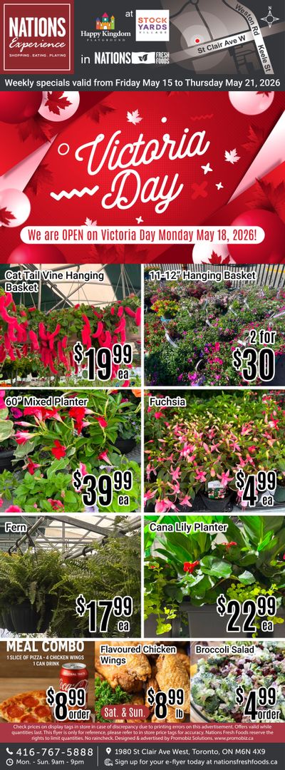 Nations Fresh Foods (Toronto) Flyer May 15 to 21