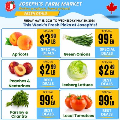 Joseph's Farm Market Flyer May 15 to 21