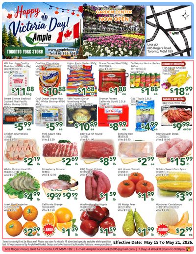 Ample Food Market (North York) Flyer May 15 to 21