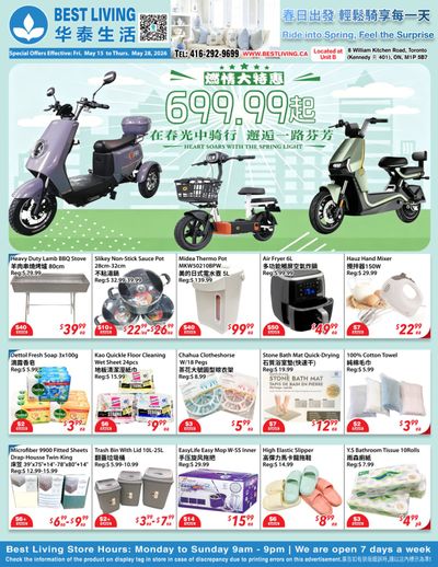 Best Living Flyer May 15 to 28