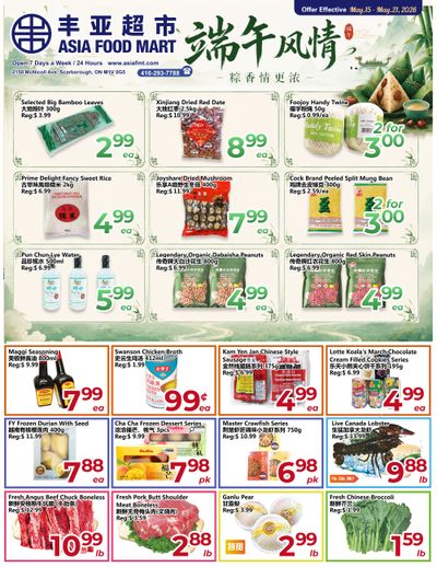 Asia Food Mart Flyer May 15 to 21