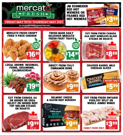 Mercato Fresh Flyer May 15 to 21