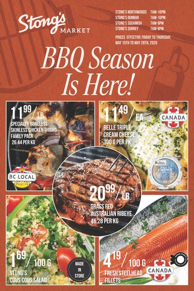 Stong's Market Flyer May 15 to 28