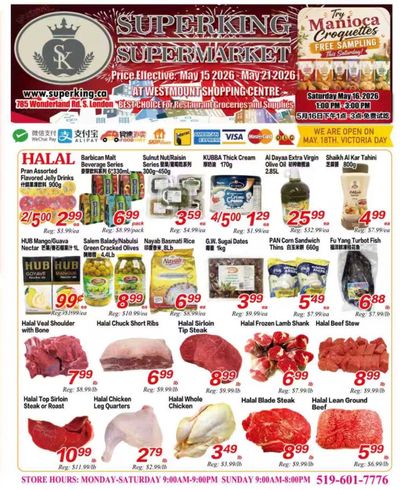 Superking Supermarket (London) Flyer May 15 to 21