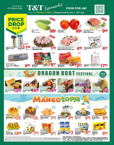 T&T Supermarket (GTA) Flyer May 15 to 21