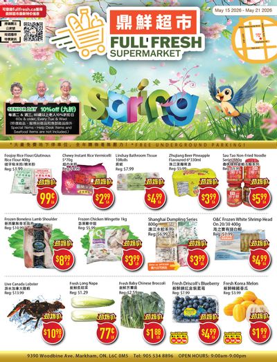 Full Fresh Supermarket Flyer May 15 to 21