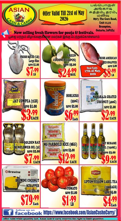 Asian Cash & Carry Flyer May 15 to 21