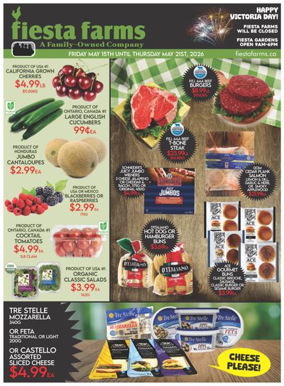 Fiesta Farms Flyer May 15 to 21