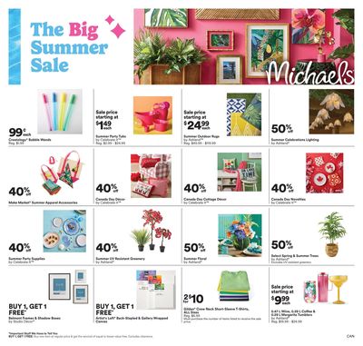 Michael's Flyer May 15 to 21