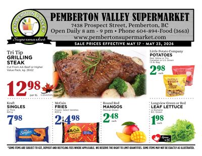 Pemberton Valley Supermarket Flyer May 17 to 23