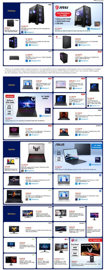 Canada Computers Flyer May 15 to 21