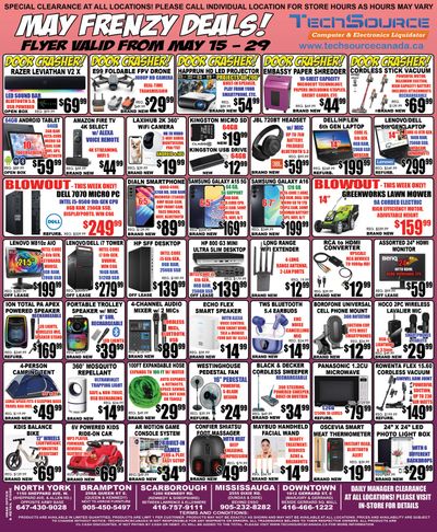 TechSource Flyer May 15 to 29