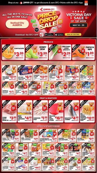Seafood City Supermarket (AB) Flyer May 14 to 20