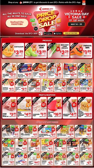 Seafood City Supermarket (MB) Flyer May 14 to 20