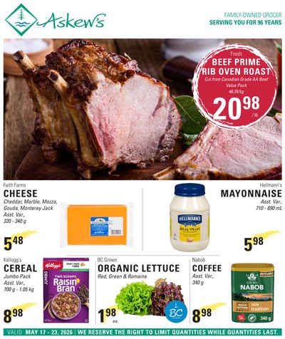 Askews Foods Flyer May 17 to 23