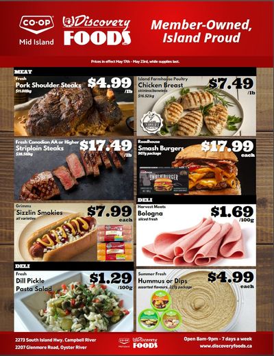 Discovery Foods Flyer May 17 to 23