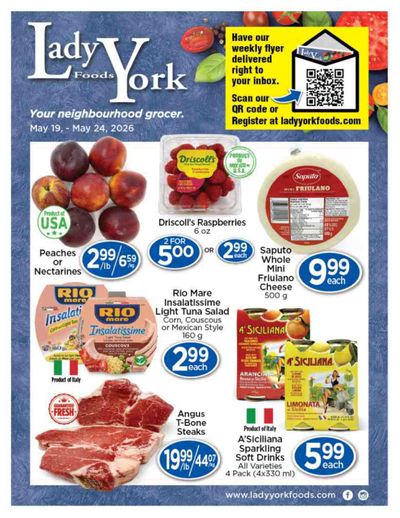 Lady York Foods Flyer May 19 to 24