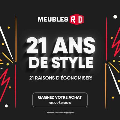 Meubles RD Flyer May 19 to 24