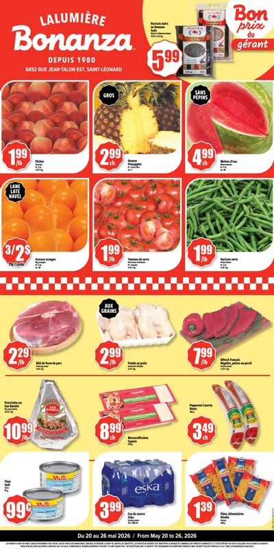 Bonanza Flyer May 20 to 26