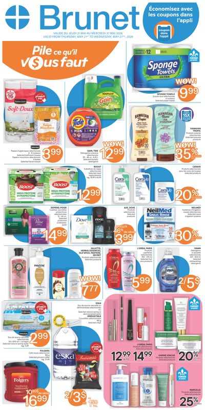 Brunet Flyer May 21 to 27