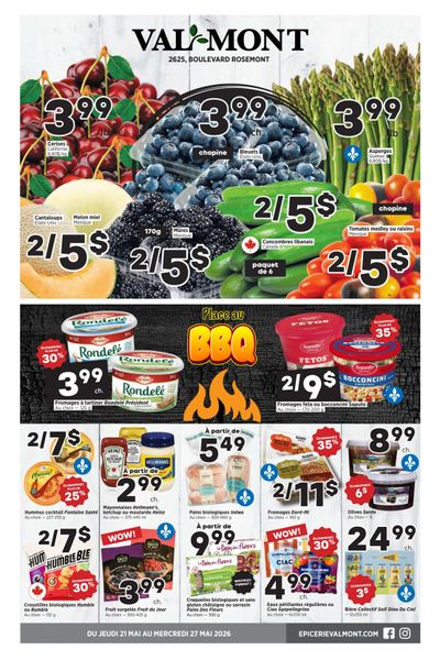 Val-Mont Flyer May 21 to 27