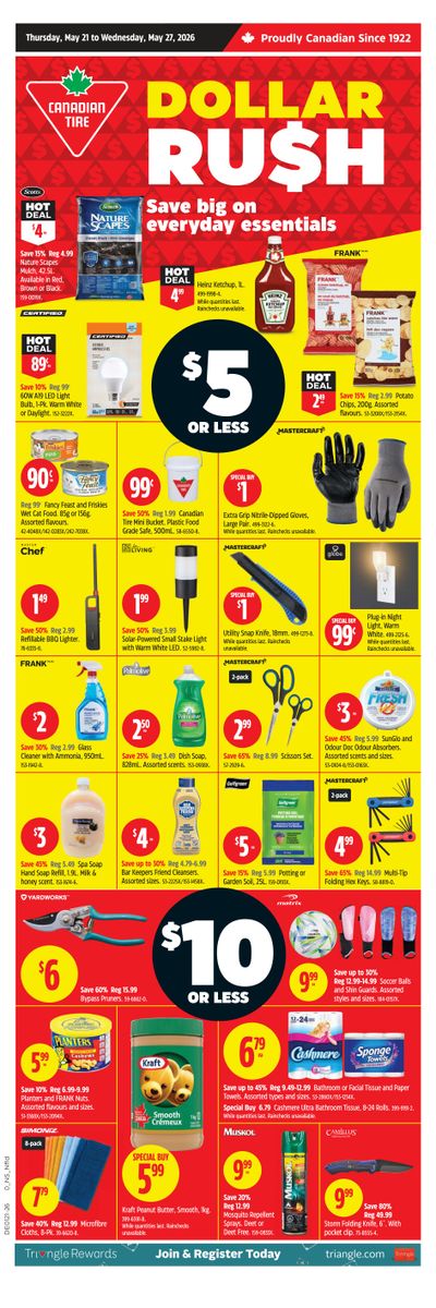 Canadian Tire (Atlantic) Flyer May 21 to 27