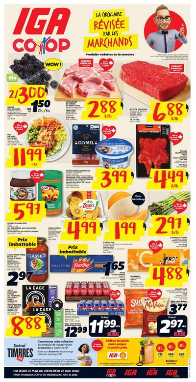 IGA (NB) Flyer May 21 to 27