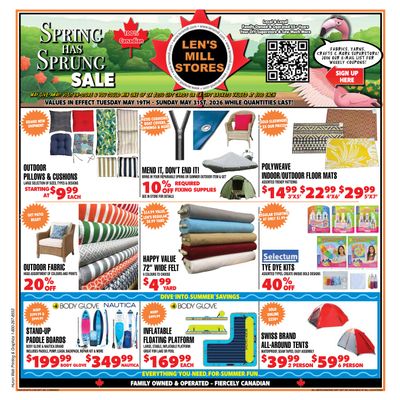 Len's Mill Stores Flyer May 19 to 31